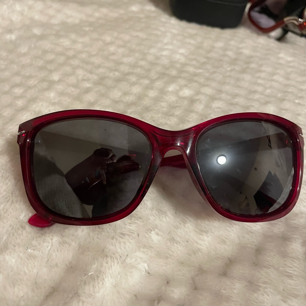 Red Oakley Sunglasses